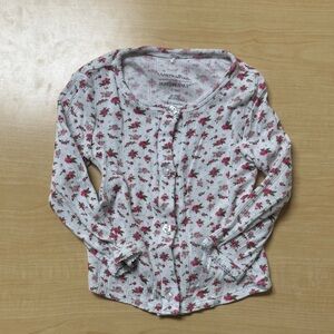 Posh Peanut Floral Kids cardigan